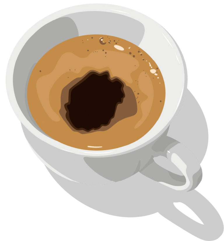 Dessin de tasse à café